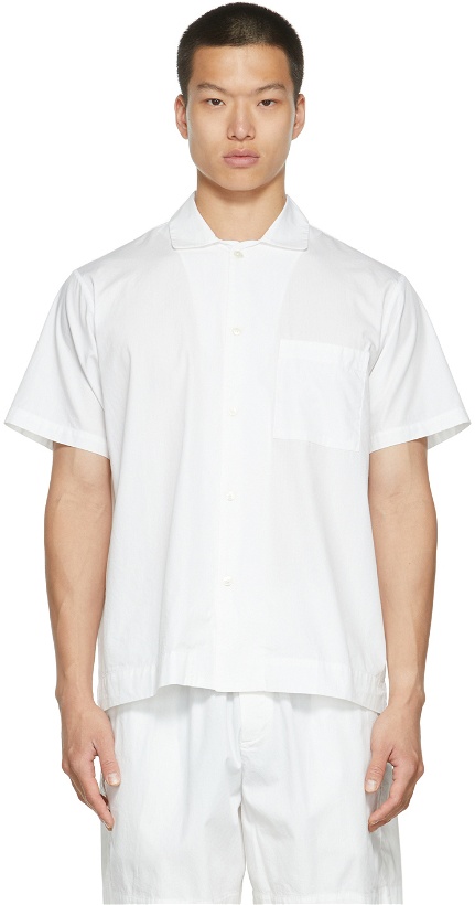 Photo: Tekla White Poplin Pyjama Shirt