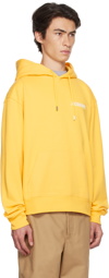 Jacquemus Yellow 'Le Sweatshirt Jacquemus' Hoodie