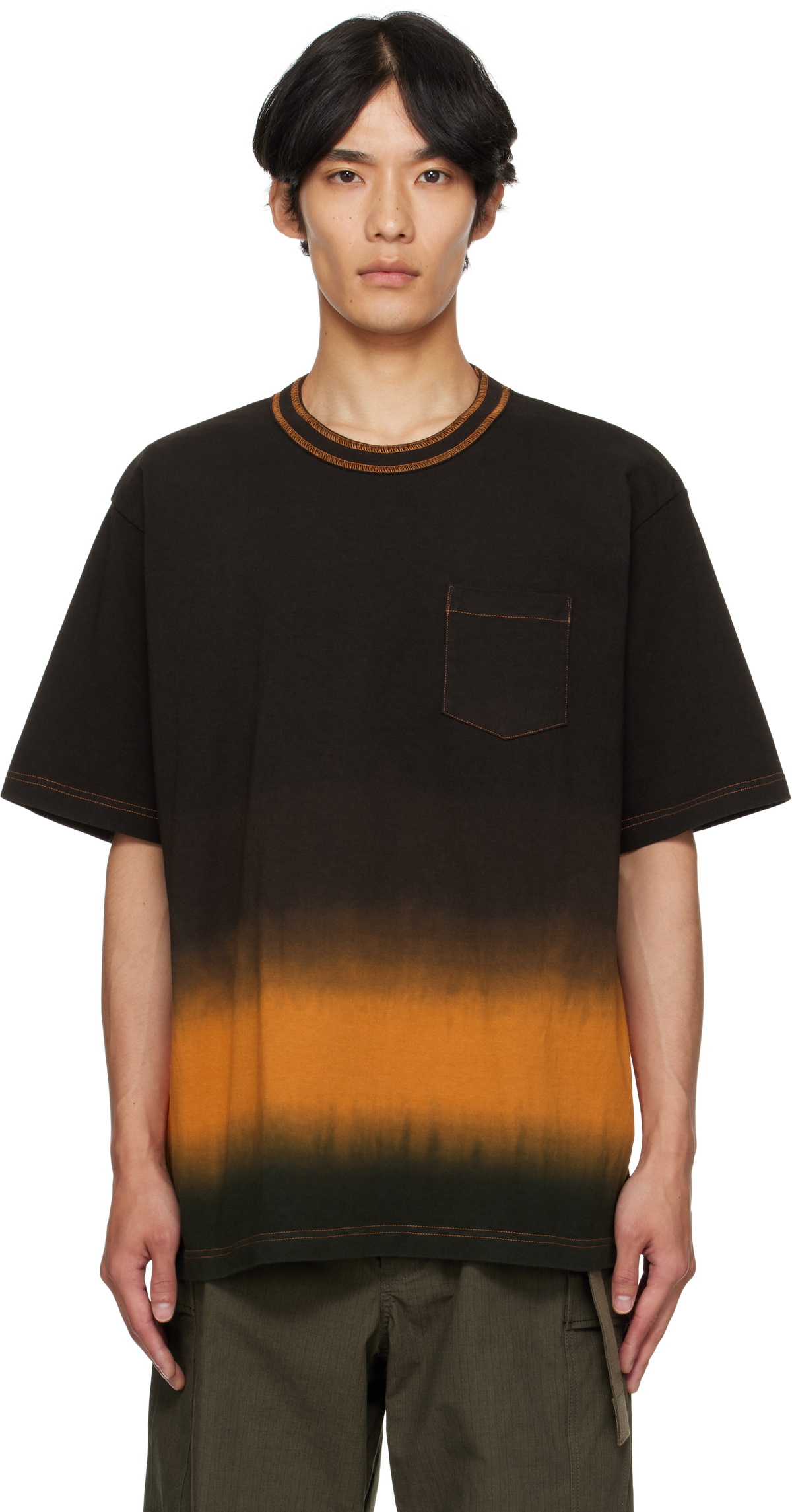 sacai ×Dr.Woo Bandana T-Shirt Sacai White Dr. Woo Edition Bandana T-Shirt Sacai