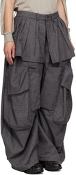 Collina Strada Gray Hazel Cargo Pants