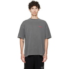 Represent Gray Printed 'Owners Club' T-shirt