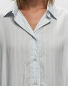 Won Hundred Zara Stripe Blue Shirts & Blouses