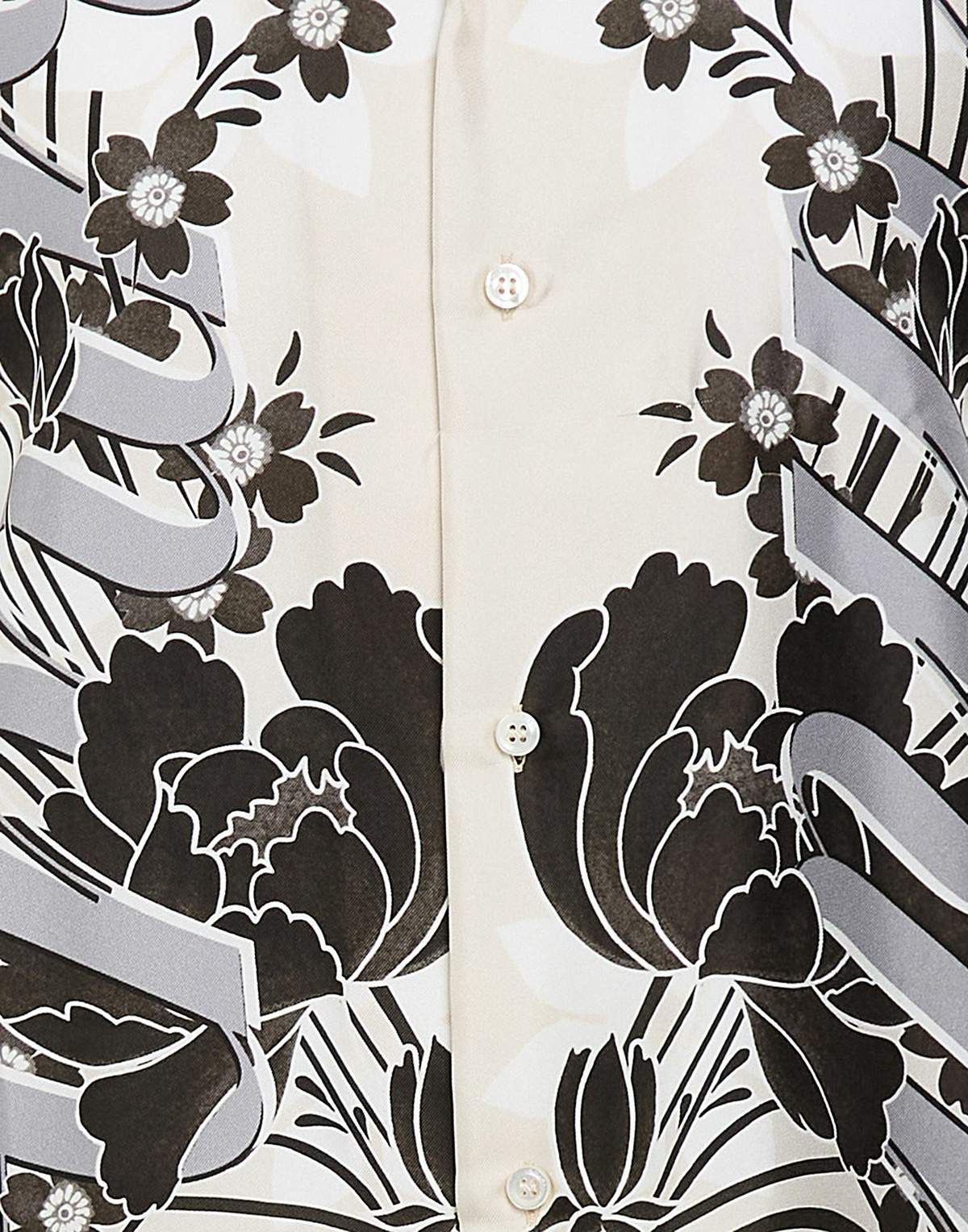 Amiri Mens Shirt Ivory