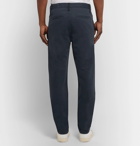 rag & bone - Midnight-Blue Fit 2 Slim-Fit Cotton and Linen-Blend Trousers - Midnight blue