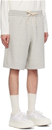 Jil Sander Gray Drawstring Shorts