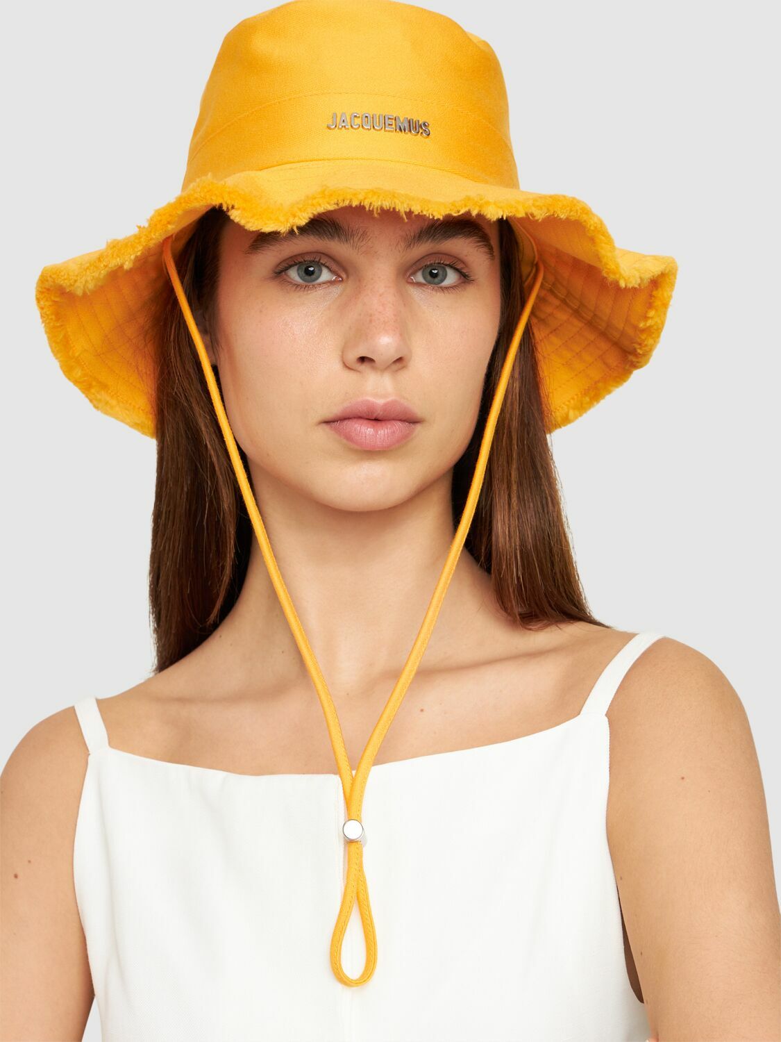 JACQUEMUS - Le Bob Artichaut Cotton Logo Hat Jacquemus