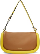 JW Anderson Brown & Yellow Bumper-15 Leather Crossbody Bag