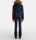 Goldbergh Suvi faux fur-trimmed ski jumpsuit