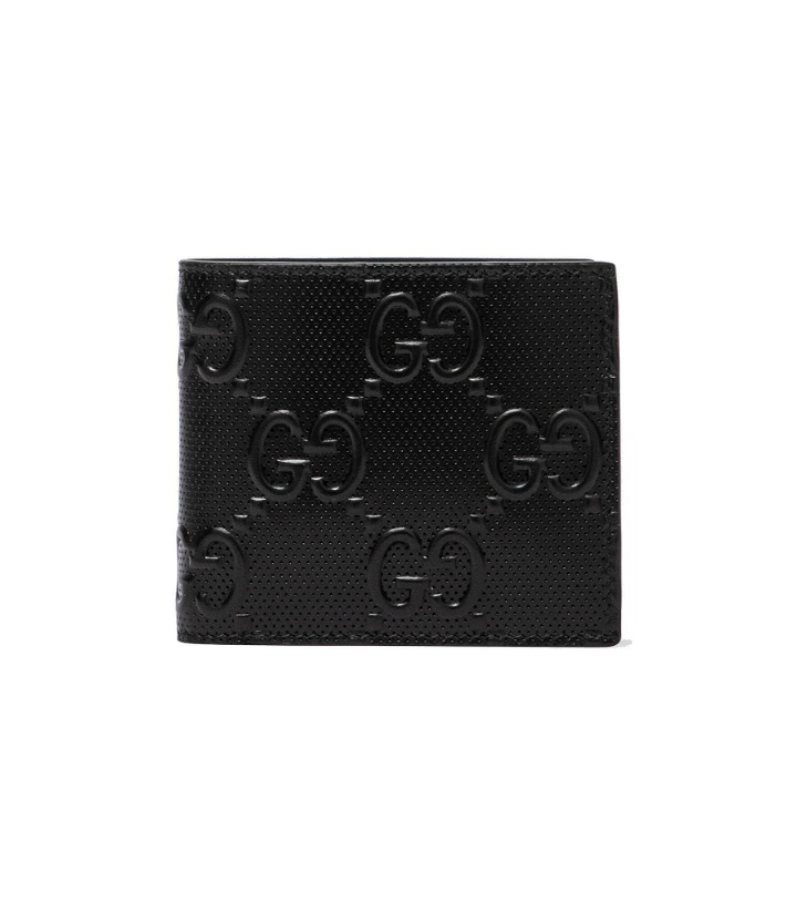 Photo: Gucci - Embossed GG leather wallet