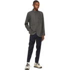 Han Kjobenhavn Grey Wool Army Shirt