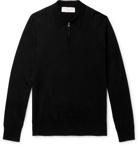 Orlebar Brown - 007 Moonraker Merino Wool Half-Zip Sweater - Black