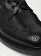 Tricker's - Stow Full-Grain Leather Brogue Boots - Black