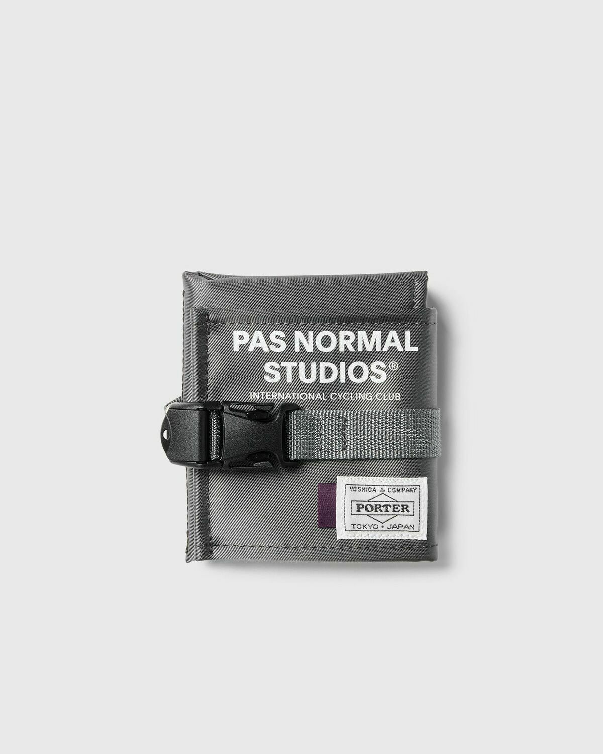 パスノーマルスタジオ　PNS x Porter Saddle Bag PAS NORMAL STUDIOS x PORTER Saddle Bag Grey — Cycle Store Zurich