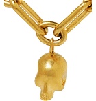 Undercover - Skull Gold-Tone Chain Bracelet - Gold