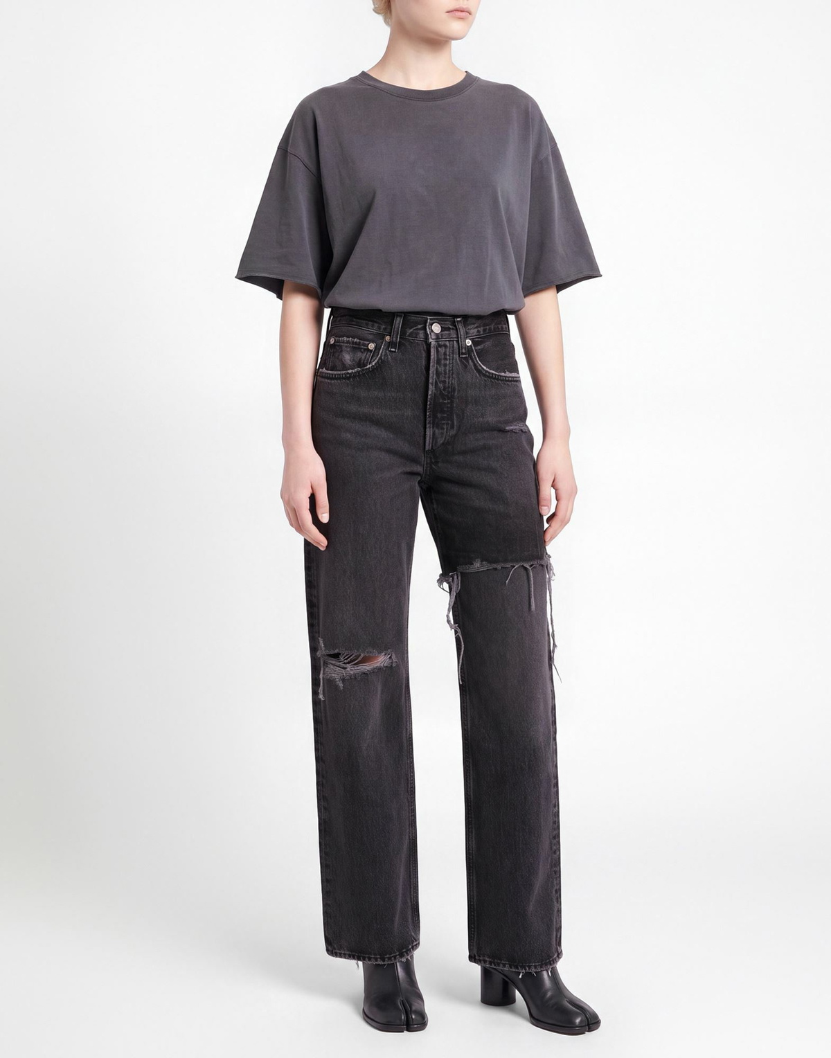 Agolde Womens Jeans in Black