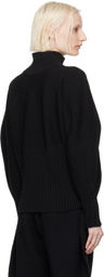 ISSEY MIYAKE Black Squeeze Jacket