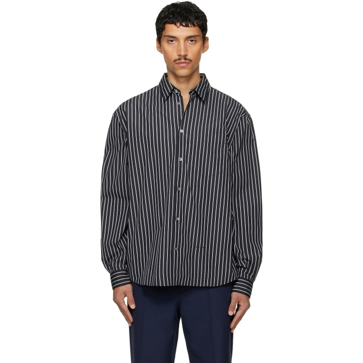 Photo: Marni Black Striped Shirt