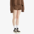 Entire Studios Women's Micro Shorts in Brunette