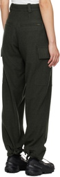 HYEIN SEO Khaki Military Wool Trousers