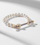 Ananya Chakra 18kt gold bracelet with gemstones