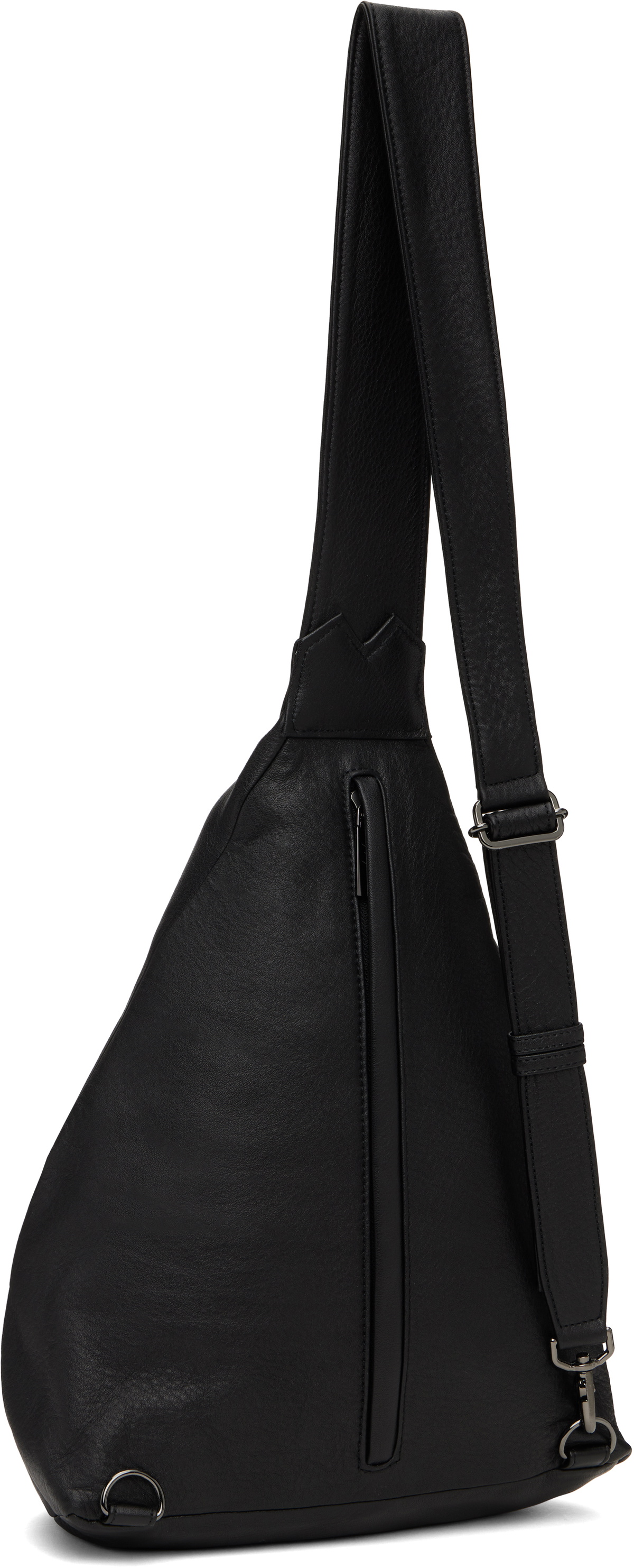YOHJI YAMAMOTO Black Y Crossbody Bag Yohji Yamamoto