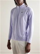 Nike Golf - Tour Slim-Fit Dri-FIT ADV Jacquard Half-Zip Golf Top - Purple