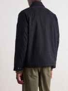 Corridor - Waxed Cotton-Blend Canvas Jacket - Black