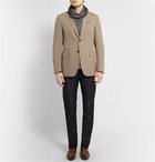 Berluti - Tan Slim-Fit Linen and Silk-Blend Blazer - Men - Brown