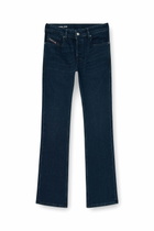 Diesel Bootcut Jeans Low Waist 2007 Zatiny, Dark blue, Button fly