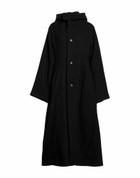 Yohji Yamamoto Womens Coat in Black