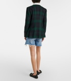 Frame The Long Hang denim shorts