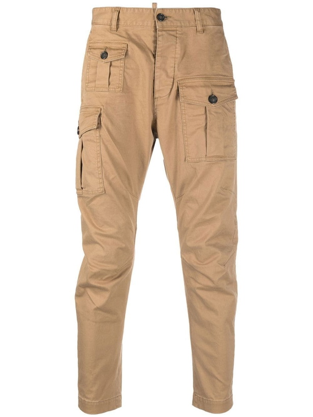 Photo: DSQUARED2 - Cotton Cargo Trousers