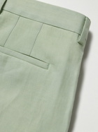 Paul Smith - Tapered Linen Suit Trousers - Green