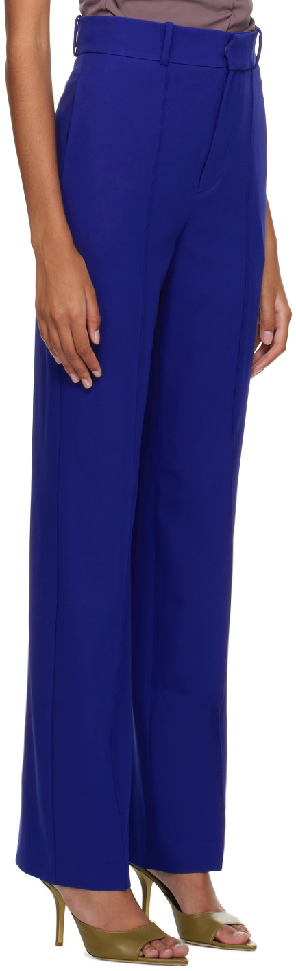 Yuzefi Blue Classic Tailored Trousers