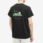 A.P.C. Men's x JJJJound Hotel Souvenirs T-Shirt in Black