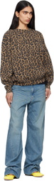 ANINE BING Brown Miles Sweatshirt