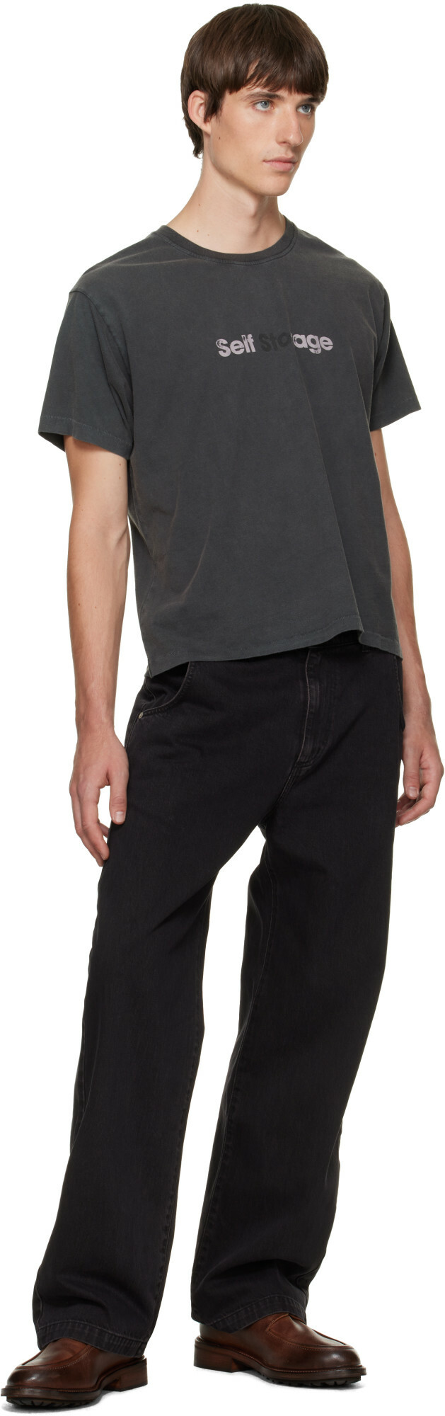 mfpen Gray 'Self Storage' Merch T-shirt