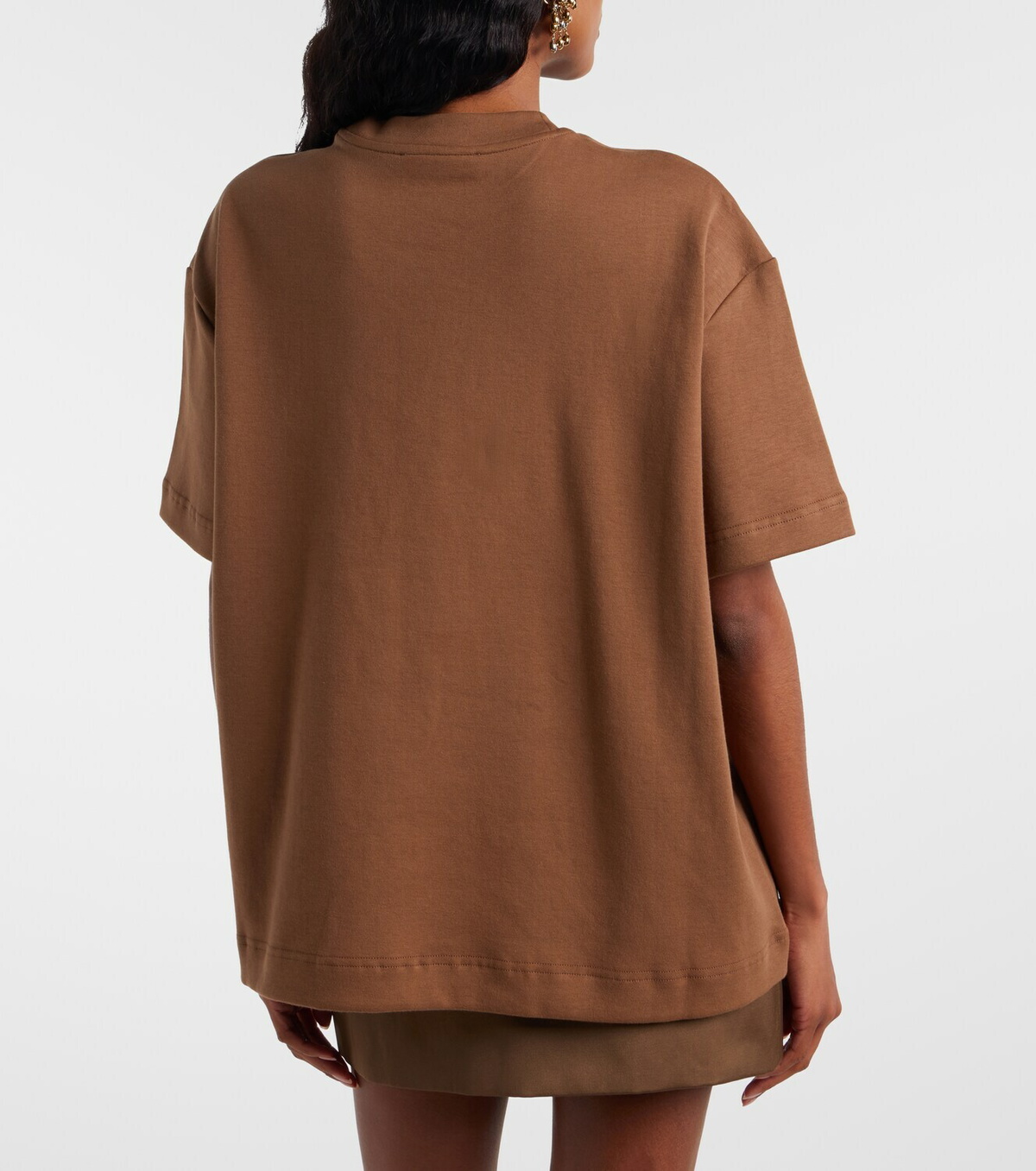 The Frankie Shop Scoob cotton-blend jersey T-shirt