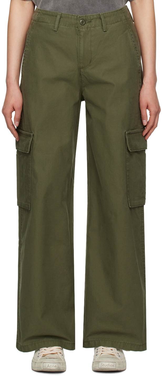 Levi's Khaki Baggy Cargo Pants Levi's Red