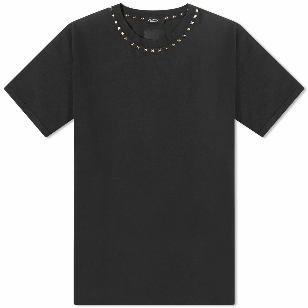 Valentino Men's Rockstud T-Shirt in Black Valentino