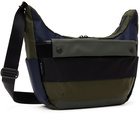 Master-Piece Co Khaki & Navy Age Bag