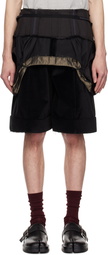 Maison Margiela Black Multi-Wear Shorts