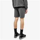 Save Khaki Men's Twill Terry Utility Sweat Shorts in Black