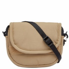 Mazi Untitled Clam Cross Body Bag in Beige 