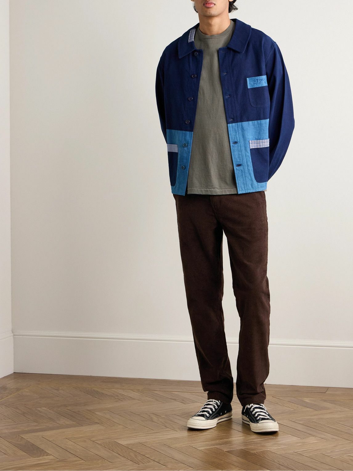 Nudie Jeans - Easy Alvin Slim-Fit Cotton-Corduroy Trousers