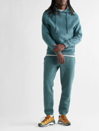 Outdoor Voices - Nimbus Tapered Cotton-Jersey Sweatpants - Blue