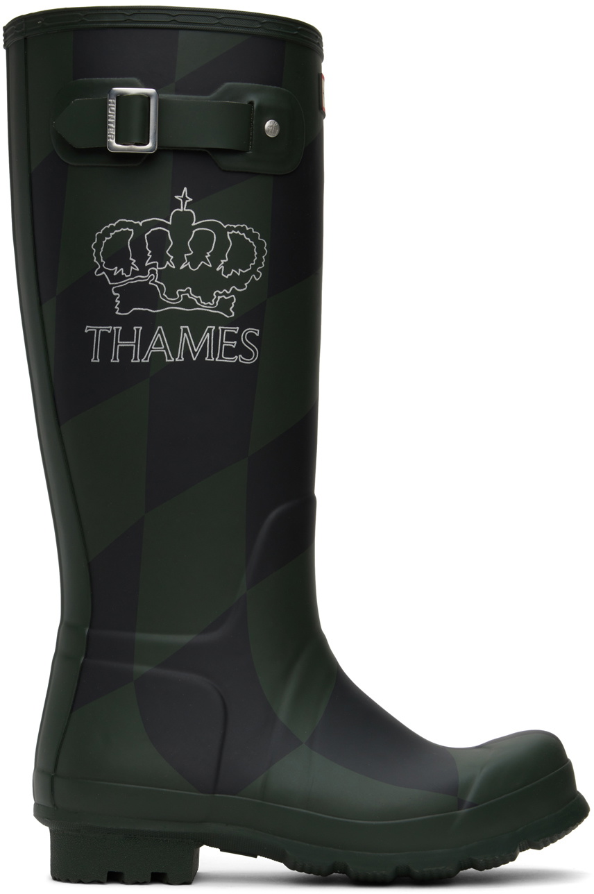 Thames MMXX. Green Hunter Edition Wellington Boots