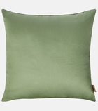 Etro Embroidered cotton cushion