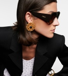 Chloé Logo oversized sunglasses
