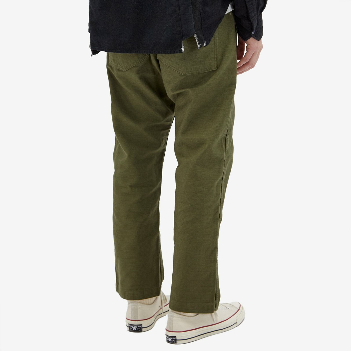 パンツ ordinary fits yard trousers dyed pants Ordinary Fits Men's Ordinary Fatigue Trousers in Olive
